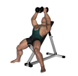 Flye - Incline Dumbbell